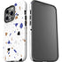White Terrazzo iPhone 15 Pro Impact Case